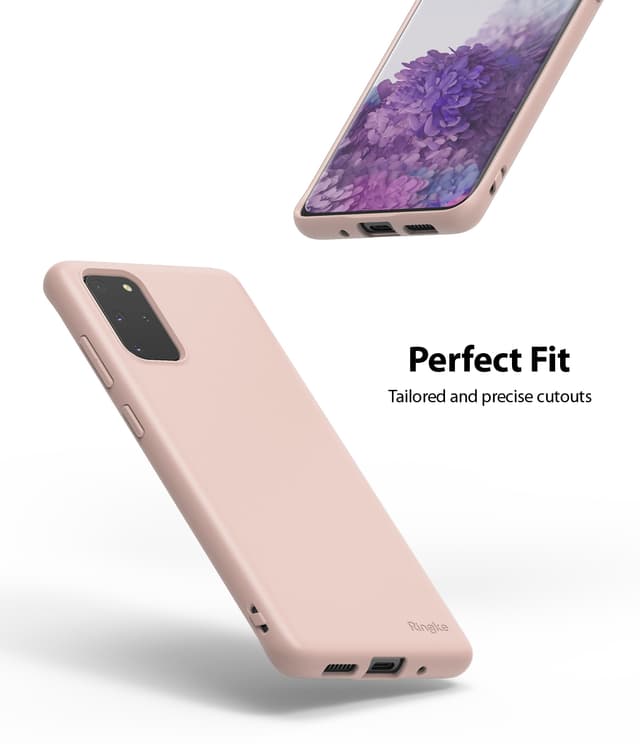 كفر موبايل  Ringke Cover Samsung Galaxy S20 Plus / Galaxy S20+ 5G - Pink Sand