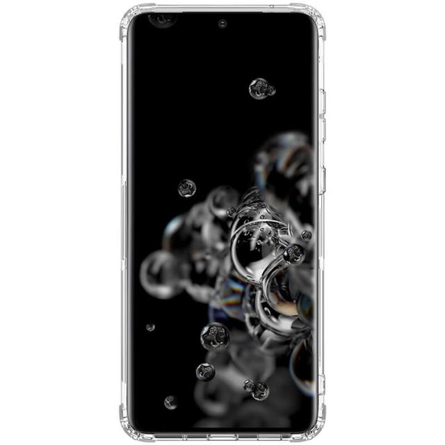 Nillkin Samsung Galaxy S20 Ultra Case Nature Series Soft TPU Transparent Mobile Cover [Ultra Thin] [Slim Fit] [ Designed Case for Galaxy S20 Ultra ] - Clear - Clear - SW1hZ2U6MTIyNTU4