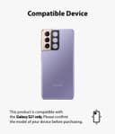 حامي عدسة الكاميرة Ringke Camera Lens Protector Samsung Galaxy S21- Black