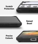 كفر حماية للموبايل Ringke Compatible with Samsung Galaxy S21- Black
