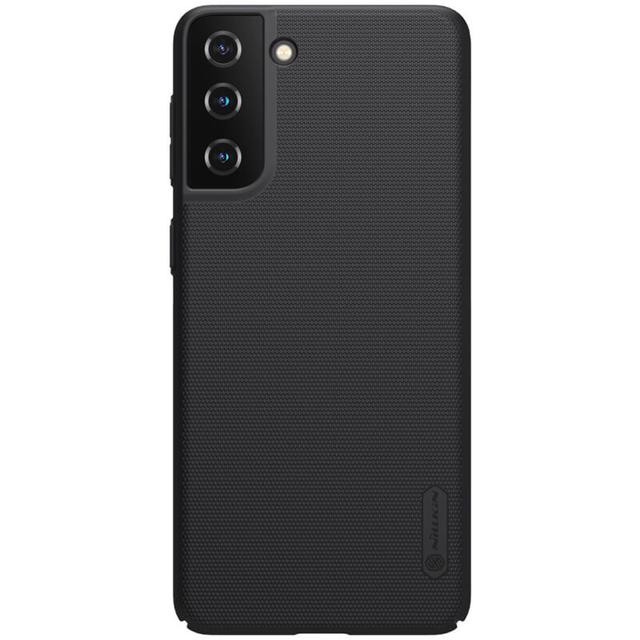 كفر موبايل Nillkin Cover Compatible with Samsung Galaxy S21 Plus Case Super Frosted Shield Hard Phone Cover [ Slim Fit ] - Black - SW1hZ2U6MTIxOTUy