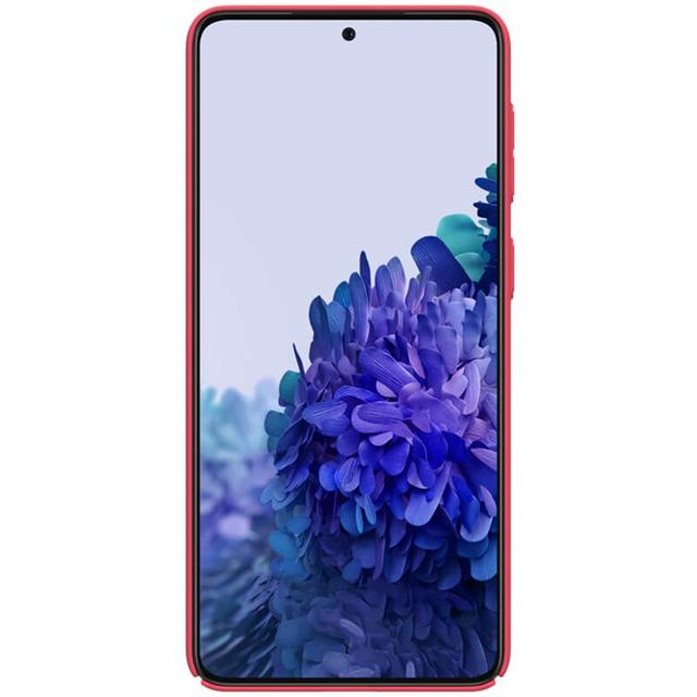 كفر موبايل Nillkin Cover Compatible with Samsung Galaxy S21 Plus Case Super Frosted Shield Hard Phone Cover [ Slim Fit ]  - Red - SW1hZ2U6MTIxOTY1