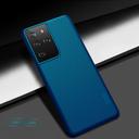 كفر موبايل Nillkin Cover Compatible with Samsung Galaxy S21 Ultra Case Super Frosted Shield Hard Phone Cover [ Slim Fit ]  - Blue - SW1hZ2U6MTIxODUz