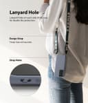 Ringke Cover for Galaxy S21 Ultra Case Air-S Series Thin Flexible Shockproof Slim TPU Lightweight Cover [ Anti-Slip ][ Designed Case for Samsung Galaxy S21 Ultra ]- Lavender Grey - Lavender Grey