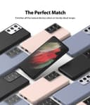 Ringke Cover for Galaxy S21 Ultra Case Air-S Series Thin Flexible Shockproof Slim TPU Lightweight Cover [ Anti-Slip ][ Designed Case for Samsung Galaxy S21 Ultra ]- Lavender Grey - Lavender Grey