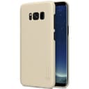 Nillkin Samsung Galaxy S8 Frosted Hard Shield Phone Case Cover with Screen Protector - Gold - Gold