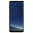 Nillkin Samsung Galaxy S8 Frosted Hard Shield Phone Case Cover with Screen Protector - Gold - Gold