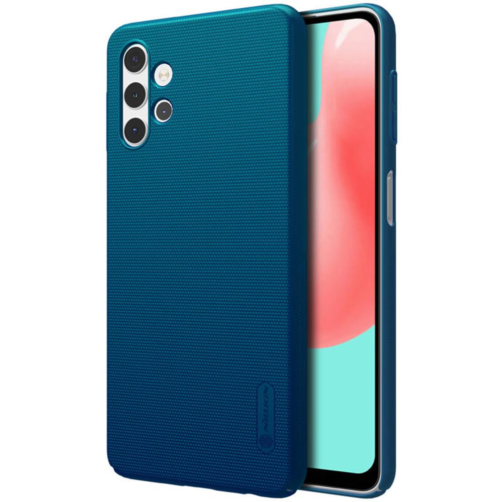 Nillkin Cover Compatible with Samsung Galaxy A32 5G Case Super Frosted Shield Hard Phone Cover [ Slim Fit ] [ Designed Case for Galaxy A32 5G ] - Blue - Blue
