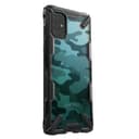Ringke Case for Galaxy A51 Hard Back Cover Fusion-X Design Ergonomic Transparent Shock Absorption TPU Bumper Galaxy A51 Case Cover (Designed for Samsung Galaxy A51) - Camo Black - Black