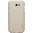 كفر موبايل Nillkin Samsung Galaxy A7 (2017) Case Super Frosted Hard Shield Mobile Cover - Gold - Black
