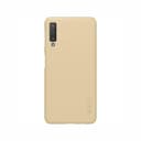 كفر جوال  Nillkin Samsung Galaxy A7 (2018) Case Frosted Hard Shield Phone Cover - Gold