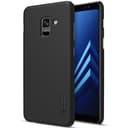 Nillkin Cover Compatible with Samsung Galaxy A8 Plus (2018) Case Super Frosted Shield Hard Phone Cover [ Slim Fit ] [ Designed Case for Galaxy A8 Plus (2018) ] - Black - Black