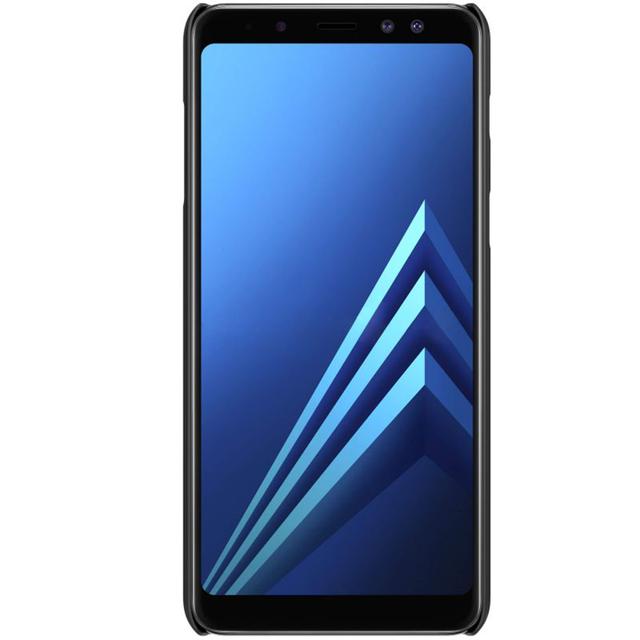 كفر موبايل Nillkin Cover Compatible with Samsung Galaxy A8 Plus (2018) Case Super Frosted Shield Hard Phone Cover [ Slim Fit ] - Black - SW1hZ2U6MTIyMzc4