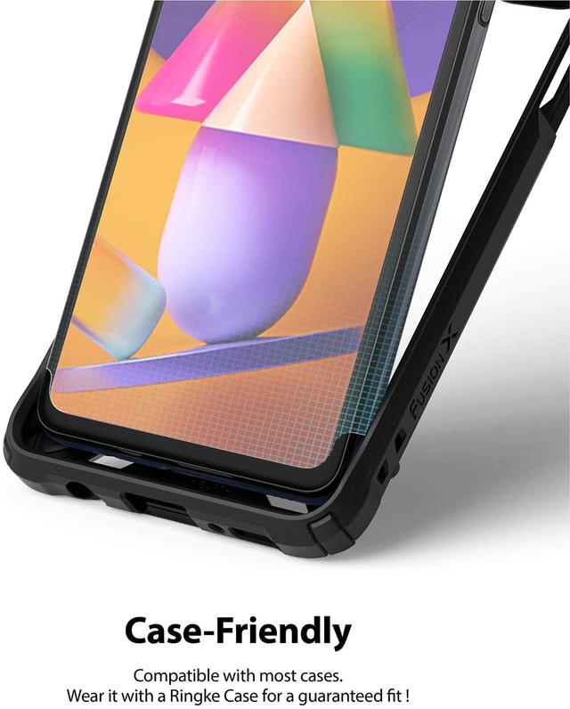 لصاقة حماية الشاشة Dual easy wing - Ringke لهاتف Samsung Galaxy M31S