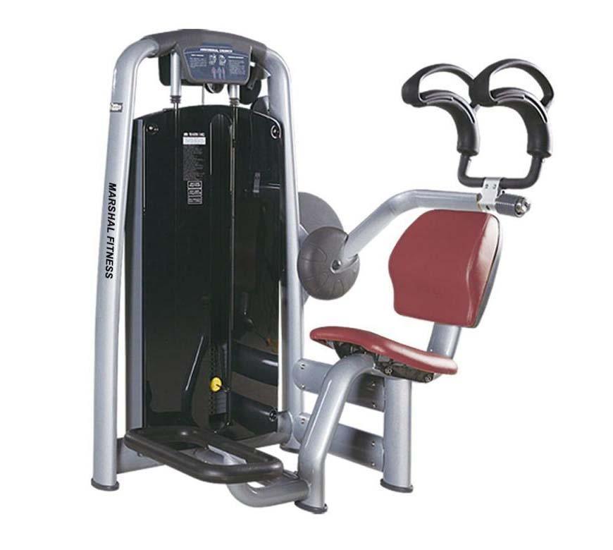 Marshal Fitness seated abdomen trainer machine mf gym 17620 sh 3