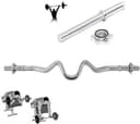 Marshal Fitness super ez curl curved barbell bar gt 47inches
