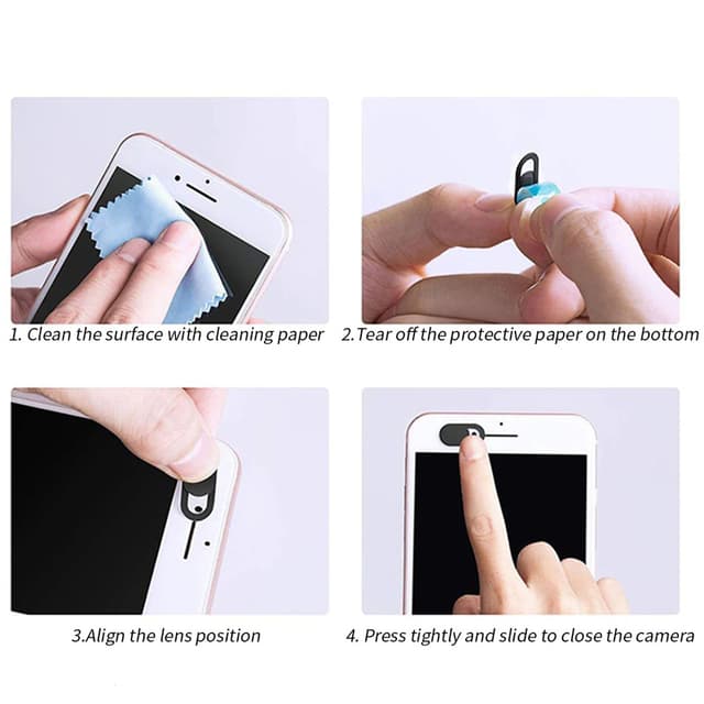 غطاء كاميرا للموبايل واللابتوب Camera Cover Slider - O Ozone