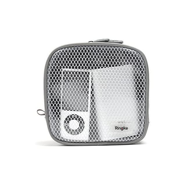 Ringke Travel Organizer Pouch For Phone Accssoies, Compact Devices, Chargers Storage Bag (Small) - Green - Green