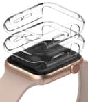 Ringke Slim Case Compatible with Apple Watch 44mm Series 6 / Series 5 / 4 / SE 44mm [2 Pack] PC Cover Durable Snap-On Installation Full Coverage Case - Clear - Clear