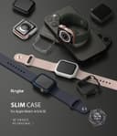 Ringke Slim Case Compatible with Apple Watch 44mm Series 6 / Series 5 / 4 / SE 44mm [2 Pack] PC Cover Durable Snap-On Installation Full Coverage Case - Clear - Clear