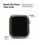 Ringke Slim Case Compatible with Apple Watch 44mm Series 6 / Series 5 / 4 / SE 44mm [2 Pack] PC Cover Durable Snap-On Installation Full Coverage Case - Clear - Clear