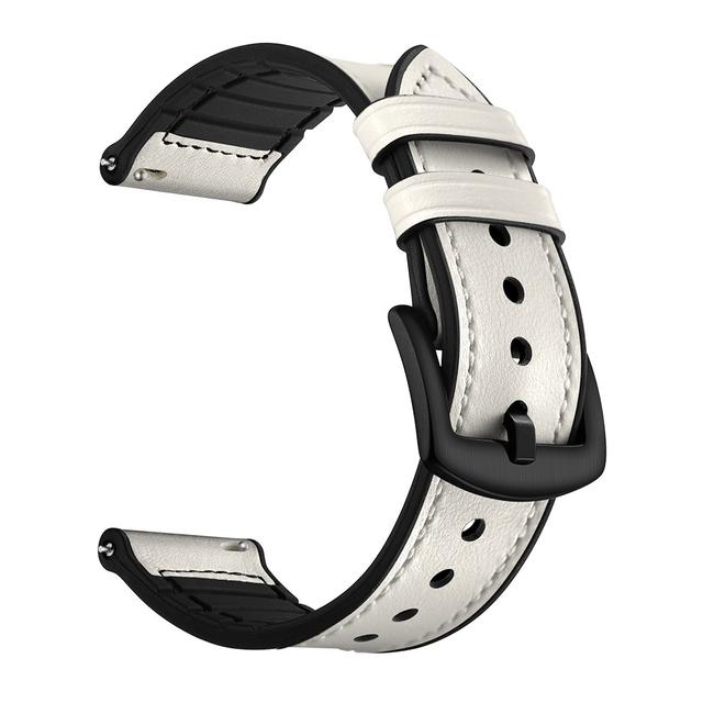 حزام من الجلد O Ozone متوافق مع Galaxy Watch 3 41mm / Active 2 / Galaxy Watch 42mm / Huawei Watch GT 2 42mm - SW1hZ2U6MTI1ODE4
