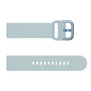 O Ozone Silicone Strap Compatible with Galaxy Watch 3 45mm / Galaxy Watch 46mm / Gear S3 Frontier / Classic / Huawei Watch GT 2 46mm Adjustable Soft Replacement Band For Men & Women - Blue - Baby Blue