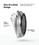 Ringke Air Sport Series Compatible with Samsung Galaxy Watch 3 Case Lightweight Slim Cover [ PowerShare Compatible ] [ Designed Case for Galaxy Watch 3 41mm ] - Matte Clear - Matte Clear