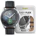 Ringke Easy Flex Screen Protector for Samsung Galaxy Watch Active 3 45mm Screen Guard, Antibacterial [Edge-to-Edge Protection][ Bubble-Free Scratch Protection ][Designed for Galaxy Watch Active 3 ] - Clear