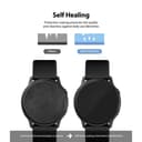 Ringke Easy Flex Screen Protector for Samsung Galaxy Watch Active 2 Screen Guard, Antibacterial [Edge-to-Edge Protection] [ Bubble-Free Scratch Protection ] [Designed for Galaxy Watch Active 2 ] - Clear