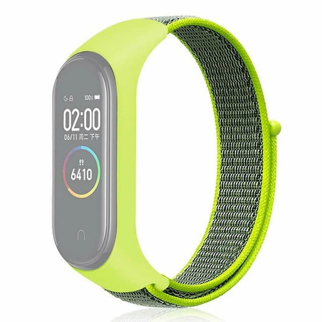 O Ozone Strap for Xiaomi Mi Band 4 Replacement Band Anti-Lost Nylon Wristband [Designed & Compatible for Xiaomi Mi Band 4 / Mi Band 3 Smartwatch Fitness Tracker ] - Green - Green