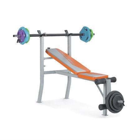 مقعد تمارين بنش حمل الأثقال Marshalfitness Weight Exercise Bench MF-69BW