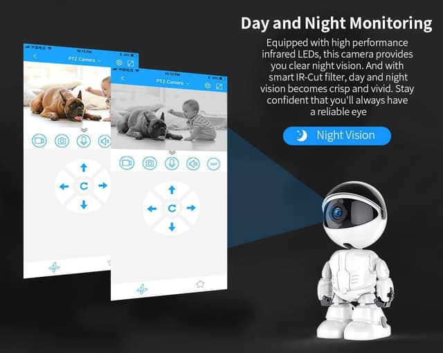 الكاميرا الذكية على شكل روبوت SMART AUTO TRACKING CAMERA