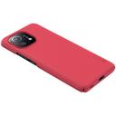 كفر موبايل Nillkin Cover Compatible with Xiaomi Mi 11 5G Case Super Frosted Shield Hard Phone Cover [ Slim Fit ]  - Red - SW1hZ2U6MTIxNjA5