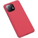 كفر موبايل Nillkin Cover Compatible with Xiaomi Mi 11 5G Case Super Frosted Shield Hard Phone Cover [ Slim Fit ]  - Red - SW1hZ2U6MTIxNjEz