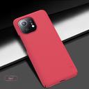 كفر موبايل Nillkin Cover Compatible with Xiaomi Mi 11 5G Case Super Frosted Shield Hard Phone Cover [ Slim Fit ]  - Red - SW1hZ2U6MTIxNjE1