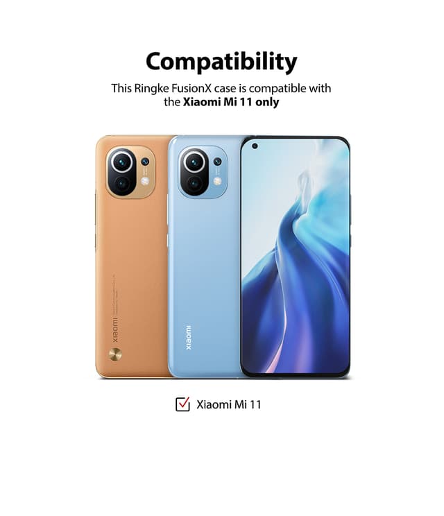 كفر لهاتف شاومي Ringke Case Compatible with Xiaomi Mi 11