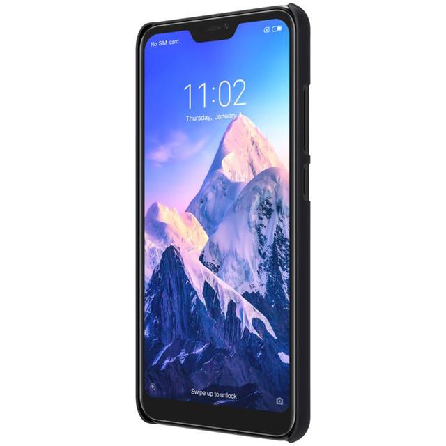 Nillkin Cover Compatible with Xiaomi Mi A2 Lite Case Super Frosted Shield Hard Phone Cover [ Slim Fit ] [ Designed Case for Xiaomi Mi A2 Lite / Redmi 6 Pro ] - Black - Black - SW1hZ2U6MTIyMzk3