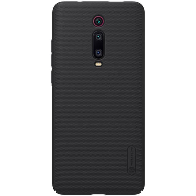 Nillkin Xiaomi Redmi K20 Pro Mobile Cover Super Frosted Hard Phone Case with Stand - Black - Black