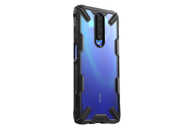 Ringke Case for Xiaomi K30 / K30 5G / Poco X2 Hard Back Cover Fusion-X Ergonomic Transparent Shock Absorption TPU Bumper ( Compatible with Xiaomi K30 / K30 5G / Poco X2 ) - Black - Black - SW1hZ2U6MTI3OTI3