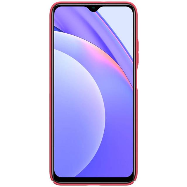 كفر موبايل Nillkin Cover Compatible with Xiaomi Redmi 9T Case Super Frosted Shield Hard Phone Cover [ Slim Fit ]  - Red - SW1hZ2U6MTIxNzc1