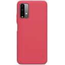 Nillkin Cover Compatible with Xiaomi Redmi 9T Case Super Frosted Shield Hard Phone Cover [ Slim Fit ] [ Designed Case for Xiaomi Redmi 9T ] - Red - Red