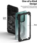 Ringke Case Compatible with Xiaomi Redmi Note 10 / 10S Hard Fusion-X Ergonomic Transparent Shock Absorption TPU Bumper [ Designed Case for Xiaomi Redmi Note 10 / 10S ] - Black - Black