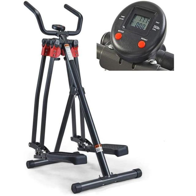 جهاز الغزال الطائر المطور مارشال فيتنس Marshal Fitness Retractable Air Walker Cross Elliptical Trainer - SW1hZ2U6MzIwMDU3NA==