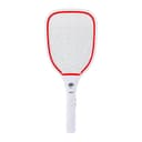 Geepas Bug Zapper Rechargeable Mosquito Killer, Fly Swatter/Killer And Bug Zapper Racket -Super-Bright Led Light To Zap In The Dark -10 Hours Working