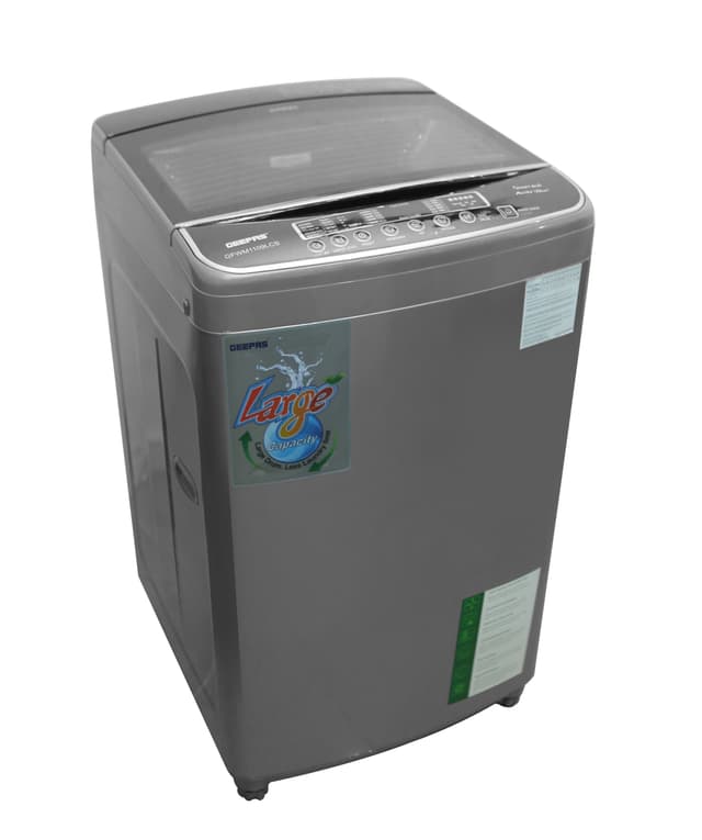 غسالة جيباس 10 كيلو أوتوماتيكية Geepas Fully Automatic Top Loader Washing Machine 10kg - 125145