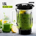 خلاط يدوي كهربائي جيباس 700 واط Geepas 1.5L Glass Jug Food Blender Smoothie Maker