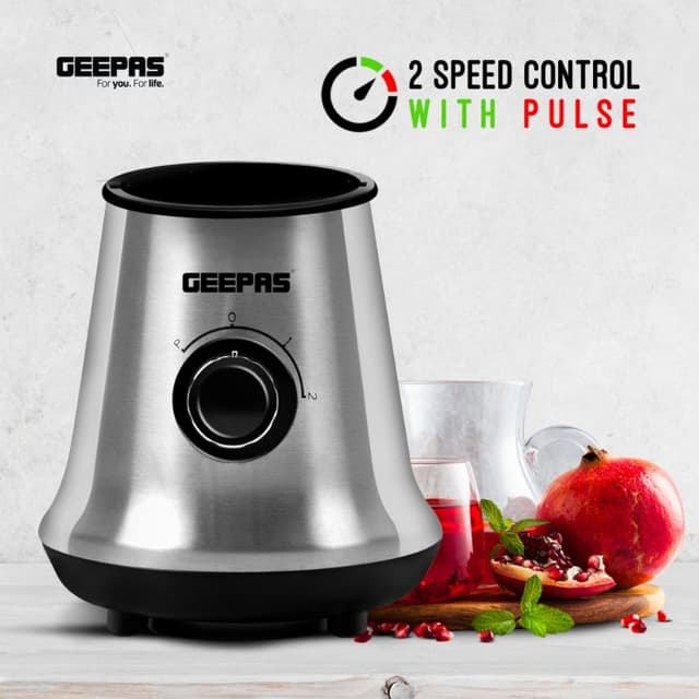خلاط يدوي كهربائي جيباس 700 واط Geepas 1.5L Glass Jug Food Blender Smoothie Maker