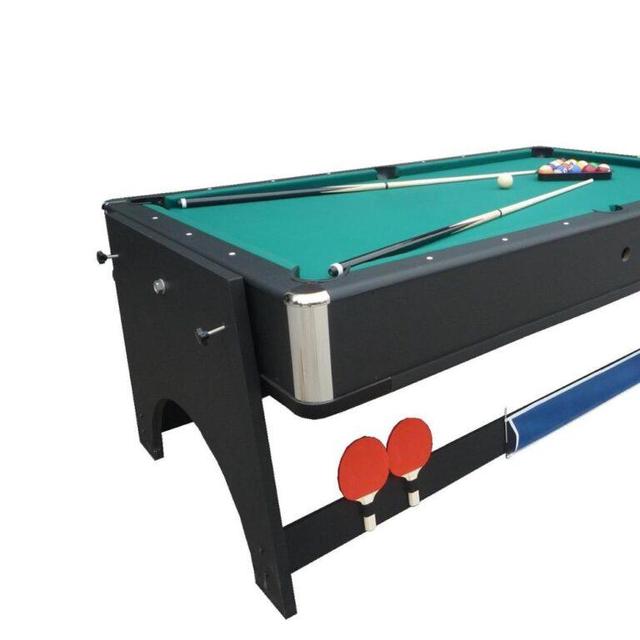 طاولة ألعاب     Multi-Game Tables Pool table, hockey table, tennis table and dining table -MF-4084- 4 in 1 - SW1hZ2U6MTYyNzg3