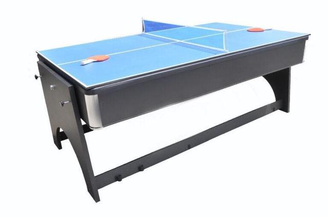 طاولة ألعاب     Multi-Game Tables Pool table, hockey table, tennis table and dining table -MF-4084- 4 in 1 - SW1hZ2U6MTYyNzgx